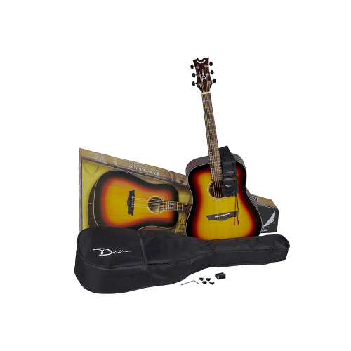 Dean AX PDY TSB PK комплект акустическая гитара и аксессуары, цвет санбёрст фото 3