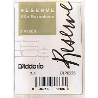 D'Addario DJR0225 трости для альт-саксофона, RESERVE (2 1/2), 2шт.в пачке