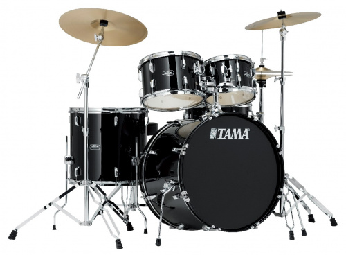 TAMA SG52KH6C-BK STAGESTAR ударная установка из 5-ти барабанов (цвет - Black) со стойками, стулом, педалью и комплектом тарелок