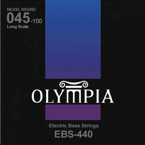 Olympia EBS440 струны для бас-гитары Nickel Wound (45-65-80-100)