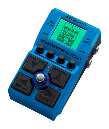 Zoom MS-70CDR+ Chorus, Delays, & Reverbs педаль эффектов для электрогитары фото 5