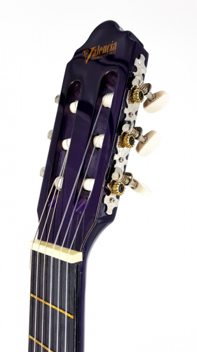 Valencia VC104PPS Гитара классическая, цвет Purple Sunburst фото 12