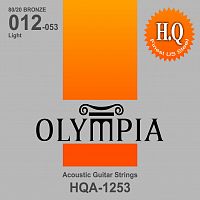 Olympia HQA1253 струны для акуст.гитары 80/20 Bronze (12-16-24w-32-42-53)