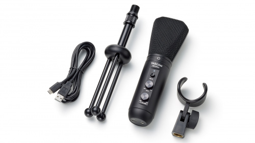 Tascam TM-250U Универсальный USB конденсаторный микрофон, совместим с PC, Mac, iPad и Android, супе фото 3