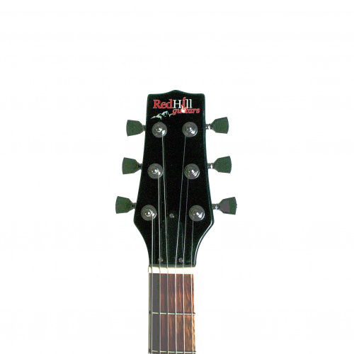 REDHILL LPX200/TBK эл.гитара, Les Paul, H+H, 2V/2T/3P, клен/окоуме, цвет черный фото 4