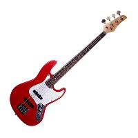 REDHILL JB200/RD бас-гитара 4-стр., J+J, 864 мм, цвет красный