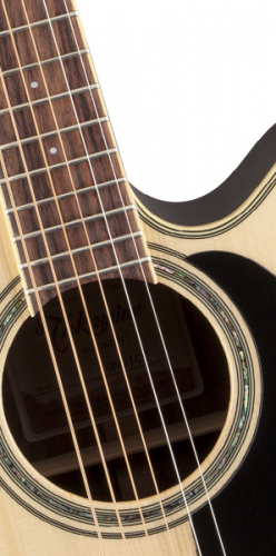 TAKAMINE G50 SERIES GN51CE-NAT электроакустическая гитара типа NEX CUTAWAY, цвет натуральный, верхняя дека массив ели, нижняя дека и обечайки Rosewood фото 3