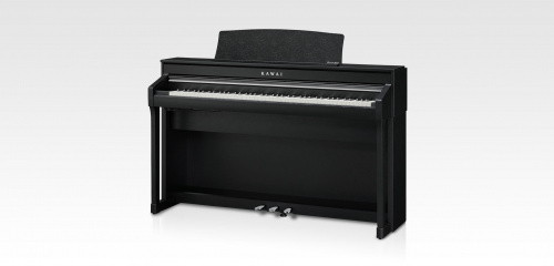 Kawai CA78B Цифровое пианино, цвет чёрный, механика Grand Feel II, деревянные клавиши