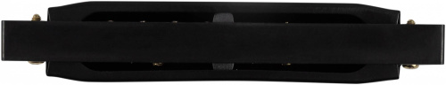 BEE DF10A-1 BLACK диатоническая губная гармошка, C, корпус пластик, крышки и платы алюминий. Цвет: ч фото 5