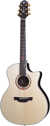 CRAFTER SR G-1000ce электроакустическая гитара, верхняя дека Solid ель, корпус Solid палисандр