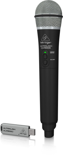 Behringer ULM300USB - цифровая микрофонная радиосистема 2.4 GHz с микрофоном и USB приемником. фото 2