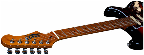 JET JS-300 SB электрогитара, Stratocaster, корпус липа, 22 лада,SSS, tremolo, цвет SB фото 6