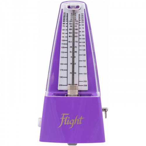FLIGHT FMM-10 PURPLE метроном механический, цвет фиолетовый