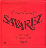 Savarez 570CR Cristal Soliste Red normal tension струны для кл. гитары нейлон