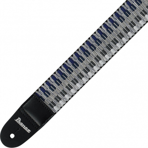 IBANEZ GSB50-C3, плетеный гитарный ремень, цвет серый, фото 2