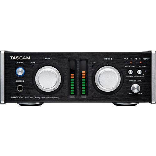 Tascam UH-7000 2-канальный USB аудио интерфейс класса Hi End для платформ Windows и Mac, 24-bit/192kHz, 2вх./4вых. фото 6