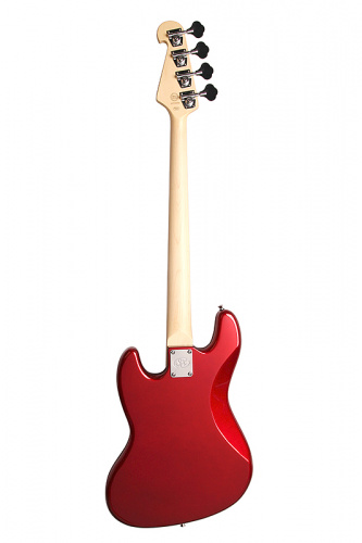 SX BD1/CAR Бас-гитара, корпус: липа, гриф: клен, анкер, 21 лад, накладка: палисандр, контролеры: 1 громкость, 2 тон, чехол, цвет фото 3