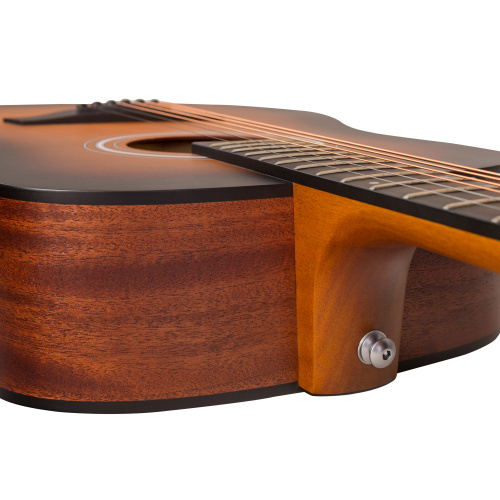 ROCKDALE Aurora D3 Satin SB акустическая гитара дредноут, цвет санберст, сатиновое покрытие фото 4