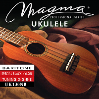 Magma Strings UK130NB Струны для укулеле баритон гавайский строй 1-E / 2-B / 3-G / 4-D Серия: Nyl