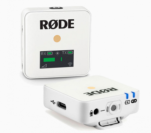 RODE Wireless GO White ультракомпактная накамерная беcпроводная система. Цвет белый фото 4