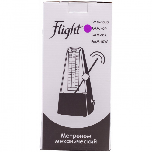 FLIGHT FMM-10 PURPLE метроном механический, цвет фиолетовый фото 2