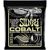 ERNIE BALL 2714 струны для эл.гитары Cobalt Mammoth Slinky (12-62)