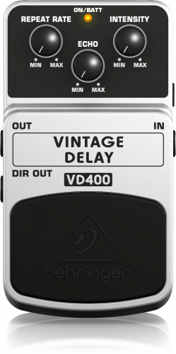 Behringer VD400 педаль аналоговой задержки (дилей) фото 3