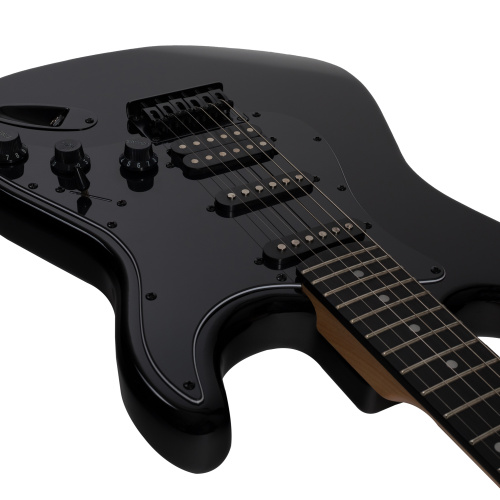 ROCKDALE Stars HT HSS Black Limited Edition электрогитара, цвет черный фото 8