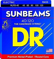 DR NLR5-40 SUNBEAM струны для 5-струнной бас-гитары никель 40 120