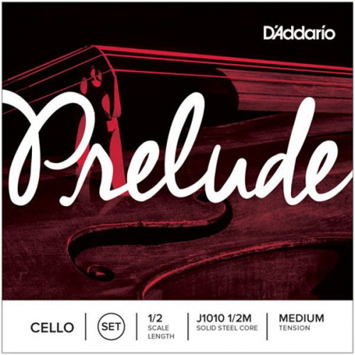 D'Addario J1010 1/2M prelude cello setlight 1/2 - струны для виолончели