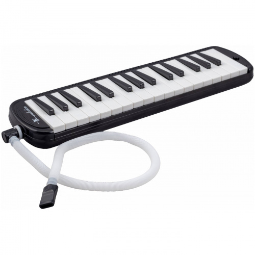 SWAN SW32J-1-BK мелодика духовая клавишная 32 клавиши, цвет черный, пластиковый кейс фото 3