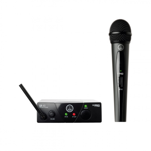 AKG WMS40 Mini Vocal Set BD US25A вокальная радиосистема с приёмником SR40 Mini и ручным передатчиком с капсюлем D88
