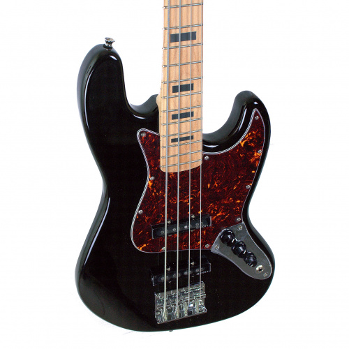 REDHILL JB400/BK бас-гитара 4-стр., J+J, 864 мм, корпус ясень, гриф клен, цвет черный фото 4
