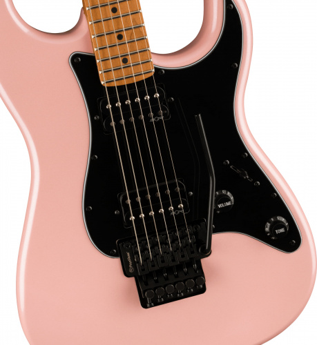 FENDER SQUIER Contemporary Stratocaster HH FR Shell Pink Pearl электрогитара, цвет - розовый фото 5