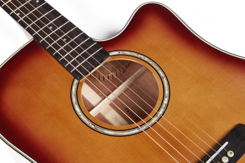 NG DM411SC Peach акустическая гитара, цвет санберст фото 3