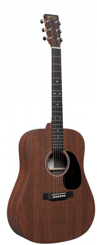 Martin D-X1E-03 MAHAGONY электроакустическая гитара, дредноут, HPL,Fishman, цвет натуральный, чехол