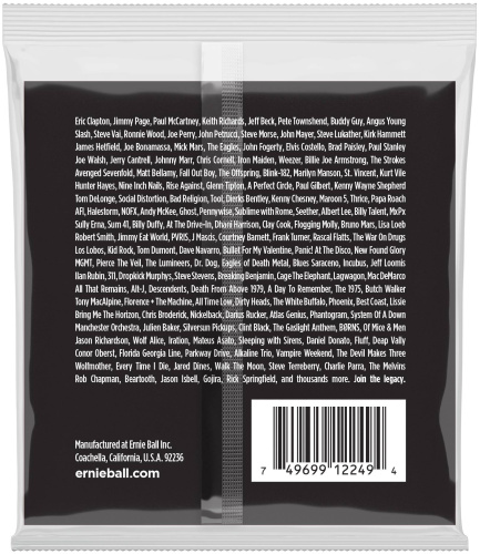 Ernie Ball 2249 струны для эл.гитары Stainless Steel Extra Slinky (8-11-14-22w-30-38) фото 2