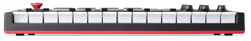 AKAI PRO MPK MINI PLAY USB миди клавиатура 25 клавиш 8 пэдов 8 ручек работа от батареек встроенные динамики фото 4