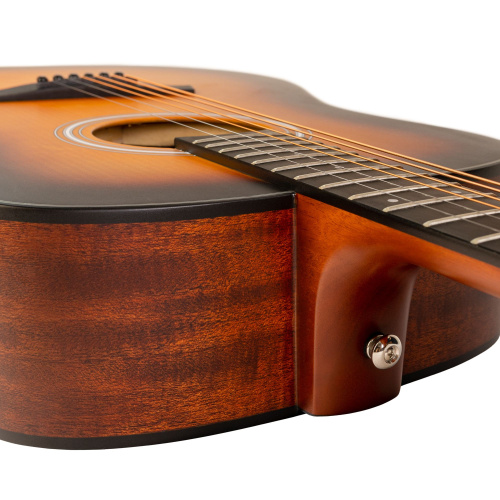 ROCKDALE Aurora D5 SB Satin акустическая гитара, дредноут, цвет санберст, сатиновое покрытие фото 4