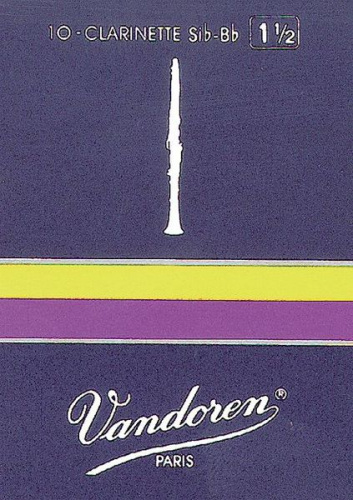 Vandoren CR113 Трости для кларнета Eb №3, 10 шт в пачке