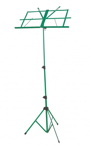 ROXTONE MUS008 Green Пюпитр складывающийся, на трех ногах, высота, регулируемая: 50-120см, размер в сложенном состоянии: 50см, подставки: 40-29cm, цве