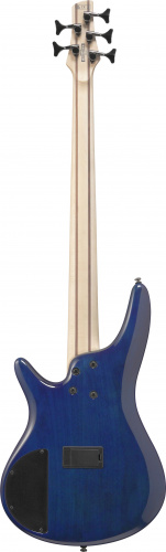 IBANEZ SR375E-SPB электрическая бас-гитара, 5 струн, цвет синий фото 3