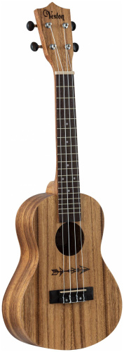 VESTON KUC100 AC укулеле, концерт, акация, натуральный фото 2