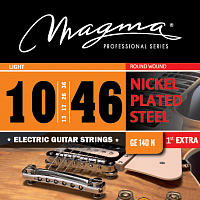 Magma Strings GE140N Струны для электрогитары Серия: Nickel Plated Steel Калибр: 10-13-17-26-36-