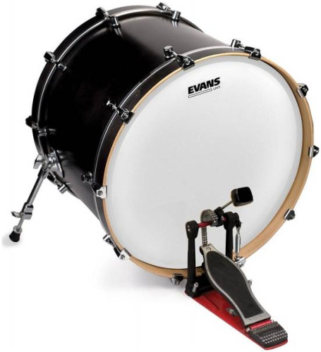 Evans BD20UV1 20" UV1 Пластик для бас барабана однослойный с напылением фото 3