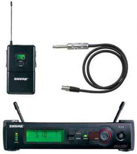 SHURE SLX14E P4 702 - 726 MHz профессиональная радиосистема с портативным поясным передатчиком SLX1