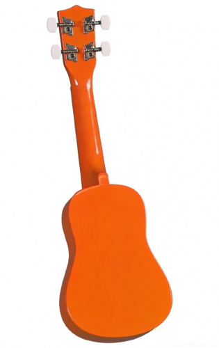 DIAMOND HEAD DU-103 OR укулеле сопрано, клен, гриф клен, чехол в комплекте, оранжевая фото 2