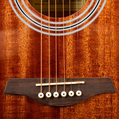 ROCKDALE Aurora D6 Gloss All-Mahogany акустическая гитара дредноут, цвет натуральный, глянцевое покр фото 6