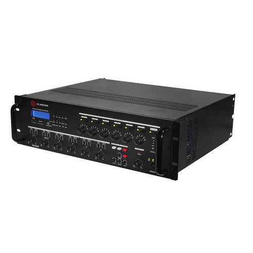 SHOW PS2406 трансл. система 240 Вт,100В/4 Ом, 6 зон, со встроенным MP3, FM