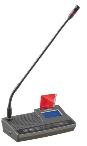 GONSIN TL-VDB6000 Микрофонная консоль делегата с функцией голосования. Поддержка IC-карт регистрации. ЖК дисплей. Встроенный ди фото 2